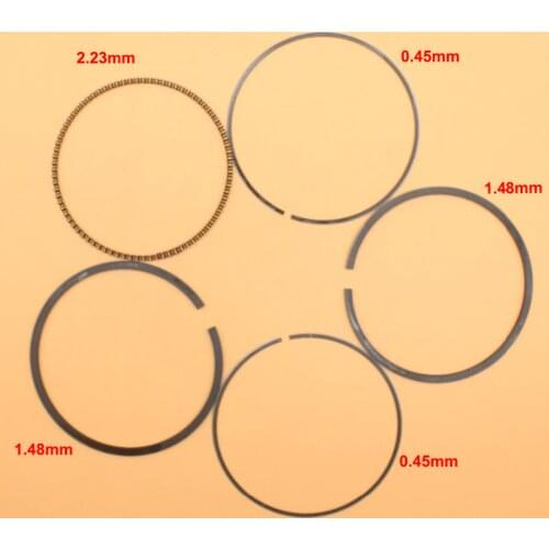 68MM Piston Rings Fit HONDA GX160 GX200 168F 163CC 196CC 5.5HP 6.5HP 4-Stroke Engine Motor Generator Water Pump Mower