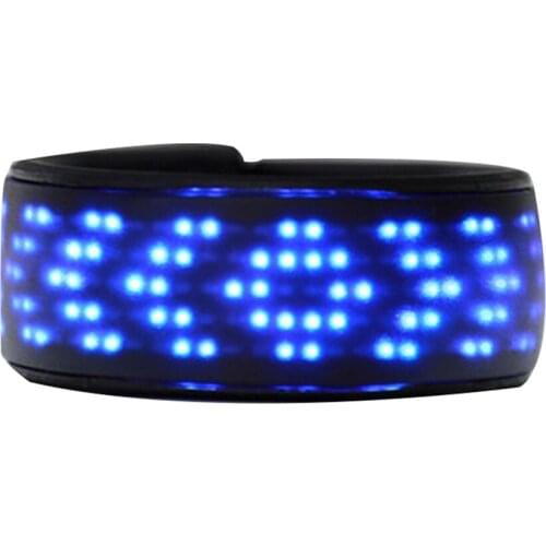 LED Screen Shoe Light Clip Outdoor Night Running Cycling Illuminated Shoe Clip &T8