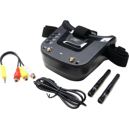 JMT LST-009 5.8G 40CH Dual Antennas FPV Goggles Monitor Video Glasses Headset 3 inch 480 X 320 Display for FPV Racing Drone