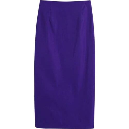 Юбки-карандаши с разрезом Willshela China At AliExpress