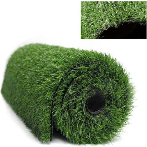 1cm Thickness Artificial Lawn Carpet Fake Turf Grass Mat Landscape Pad DIY Outdoor Garden Floor Decor