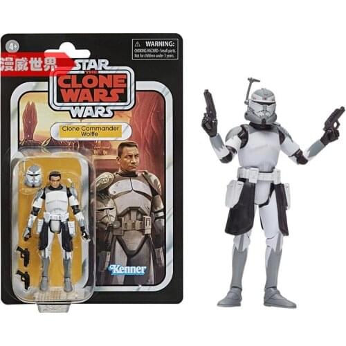 3.75inch hasbro star wars TVC Series Clone Captain Rex anime action & toy figures model toys for children
