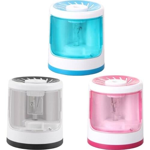 Automatic Electric Pencil Sharpener USB/Battery Operated Stationery Home Office School Supplies Kids Students Gift