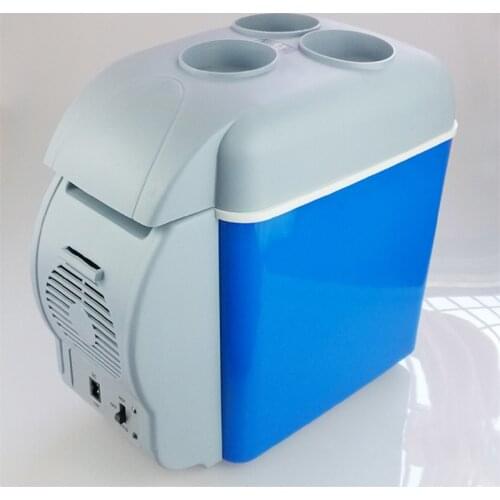 12 V 7.5L car mini portable refrigerator multi-function dual-use refrigerator hot and cold dual-use car refrigerator