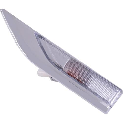 Car Silver Left Side Marker Turn Signal Light Indicator Fit For VW Transporter T6 Caravelle Multivan MK VI Caddy MK4