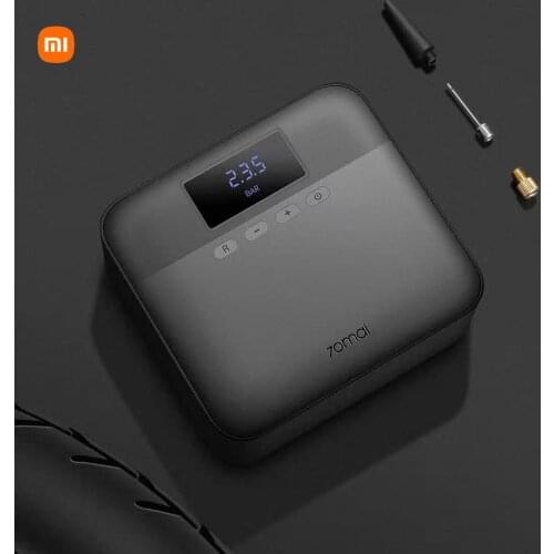 Xiaomi 70mai Car Air Compressor Lite 70mai Protable Electric Car Air Pump Mini compressor Tire Inflator Auto Tyre Pumb 12V Data