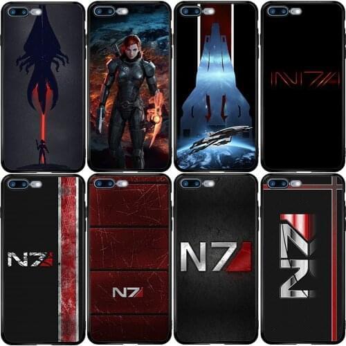 Phone Case for Huawei P smart Z Mate 9 10 20 30 P10 P20 P30 P40 Lite E Pro Plus 2019 2020 Mass Effect N7