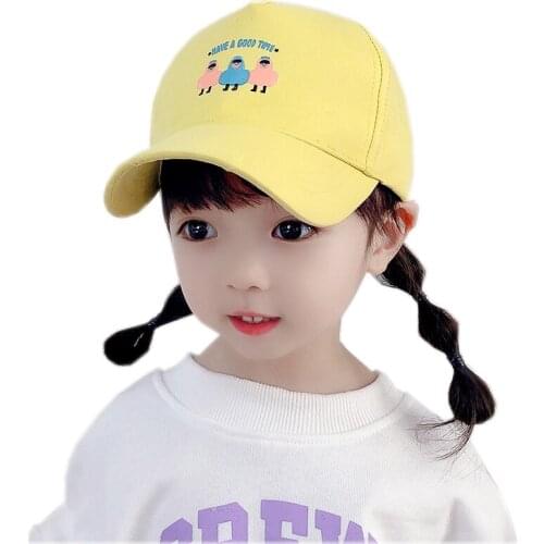 Baby Hat for Children Embroidery Cartoon Baseball Caps Baby Hats for Newborn Kids Cap Boy Girls Caps Childrens Hats and Caps
