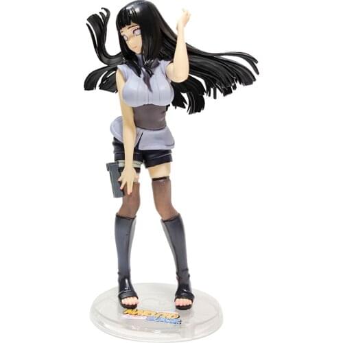 Naruto Shippuden Byakugan Hinata Hyuga Action Figure Anime Model PVC Statue Collectible ToyS Desktop Decoration Figma Doll