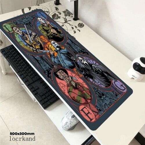 Horror Movie mouse pad Halloween mouse pad Non Slip mouse pad Movie Lover mouse pad gamer mouse pad keyboard mouse mat