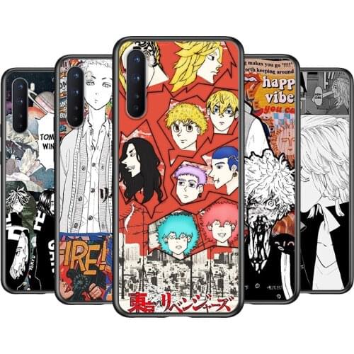 Soft TPU Tokyo Avengers Silicone Cover For OnePlus Nord CE 2 N100 N10 9 9R 8T 8 7T 7 6T 6 5T Pro Black Phone Case