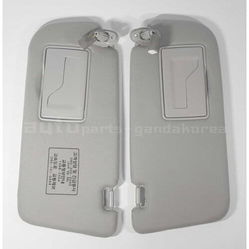 Genuine 852012G010QW 852022G010QW Sun Visor Gray LH RH=1SET FOR KIA OPTIMA 2006-2010