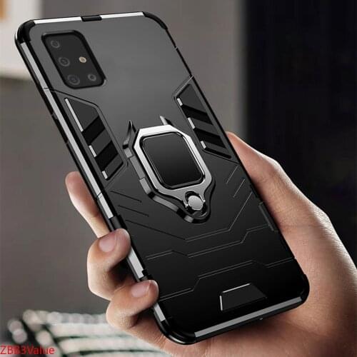 Shockproof Armor Ring Case For Samsung Galaxy A51 A71 A31 A11 M80s M60s M40s M30s M40 M30 M20 M10 M31 M21 M11 A 51 A 71 Funda