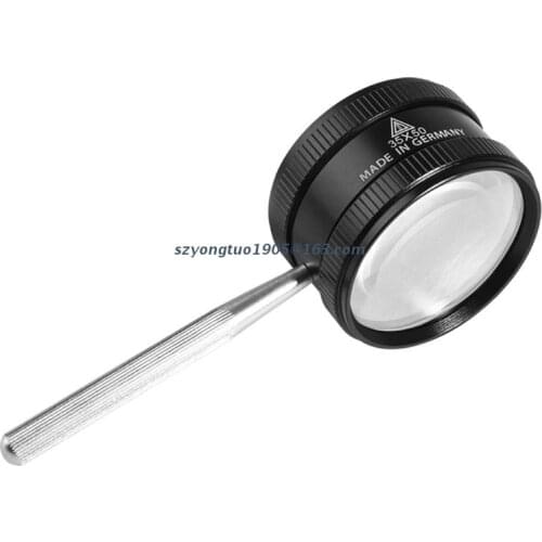 35X Handheld Magnifier Metal High Clarity Reading Magnifying Glass Portable Loupe Jewelry Magnifier,for Seniors Reading