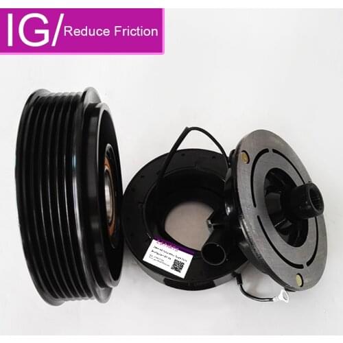 FOR HCC-HS20 CAR AUTO CLUTCH CAR KIA GRAND CARNIVAL AC COMPRESSOR CLUTCH 6PK 123MM 12V Bearing Size305222