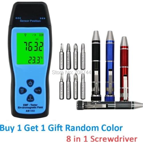 AS1392 Counter Electromagnetic Radiation Detector Home Tester With Display Screen Radiation Dosimeter Geiger Counters