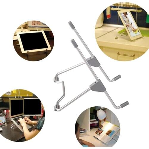 New Folding Portable Laptop Stand Viewing Angle/Height Adjustable Quality Aluminum Alloy Bracket Support 10-17inch Notebook