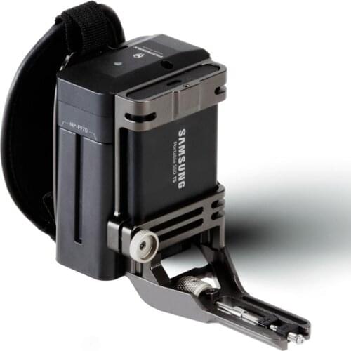 TILTA Side Focus Handle Side Power Handle Run/Stop for Tilta BMPCC 4k Cage GH5 cage XT3 Cage fit F970 F570 LP-E6 battery