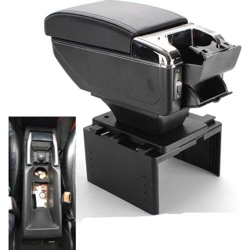 For Opel Zafira B Armrest Box Universal Car Central Armrest Storage Box modification accessories