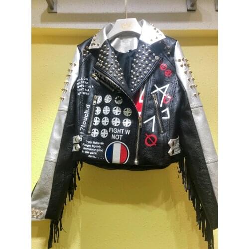 Vinieer Womens Winter Leather Jackets