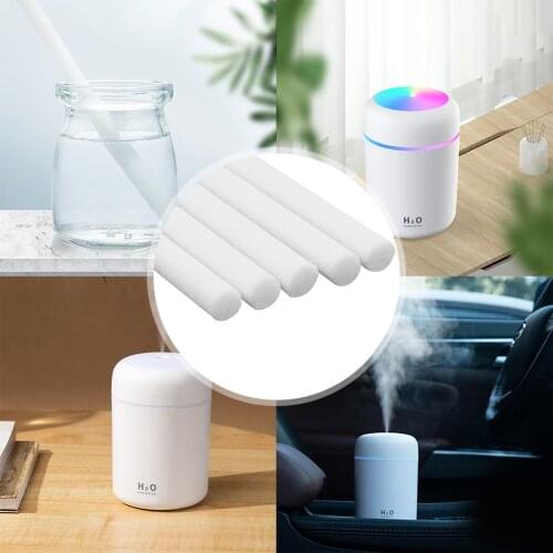 5/10 Pcs 98mmx8mm Humidifier Cotton Swab Core Filter Humidifier Aroma Diffuser Parts Replacement Filter Cotton Sponge Stick