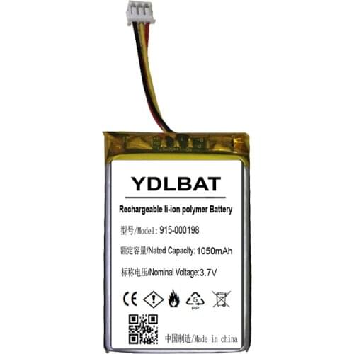 1050mAh Battery 533-000083, 533-000084 for LOGITECH 915-000198,Harmony Touch,Harmony Ultimate, Harmony Ultimate One