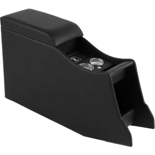 Car side mirror guard car styling Central Console Armrest Storage Box 4 USB Port Wireless Charging Fit for Estima/Previa