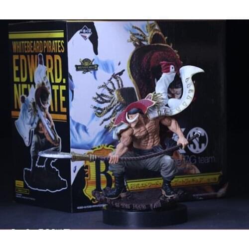 One Piece Anime Action Figure WHITEBEARD Pirates Edward Newgate PVC SCultures the TAG Team Collectible Model Toys Figures