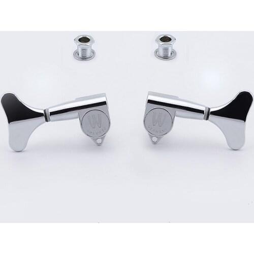 4/5/6 Strings Electric Bass Machine Heads Tuners Chrome MADE IN Germany