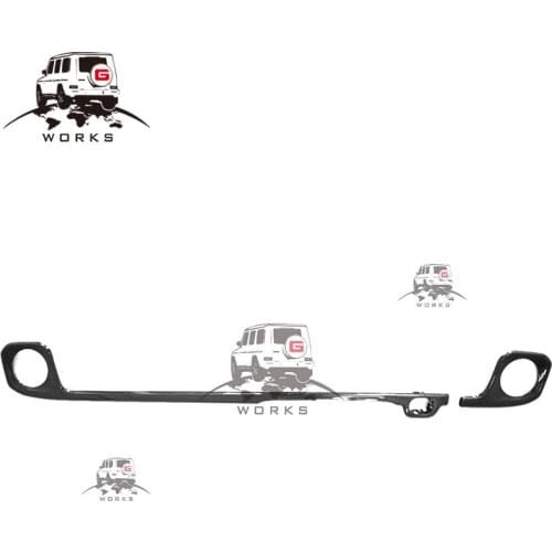 G class W464 Central control cover plate 2019y~ material in carbon fiber