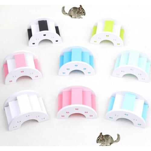 Hamster Toy Bridge Small Waterproof PVC Hamster Climbing Playing Toy Ladder Bridge Toy Ladder Bridge