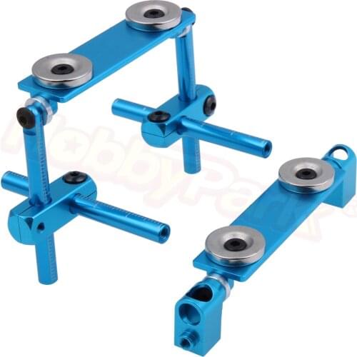 1 Set Alloy Magnetic Stealth Invisible Body Post Mount For 1:10 RC Models Car Drift HSP Sakura