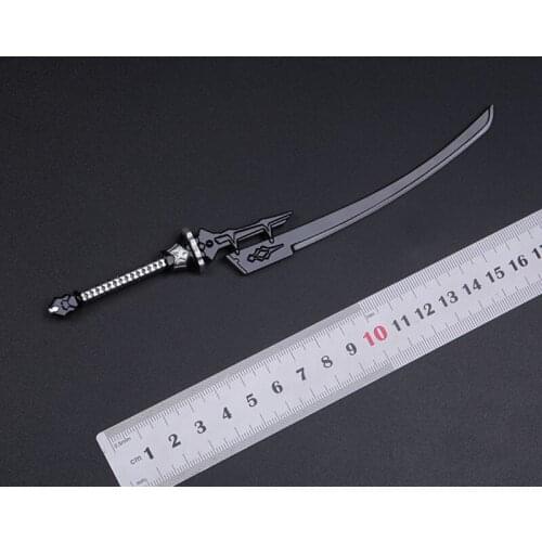 1/6 Scale Soldier Model Weapon 2b Sister Katana Double Sword Metal Material 12 Inch Action Figure Toy Scene Accessories In Stock