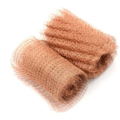 1 Meter 100mm Width Copper Mesh for distillation Corrugated Mesh For Distillation Reflux Moonshine Brewing Pest Control