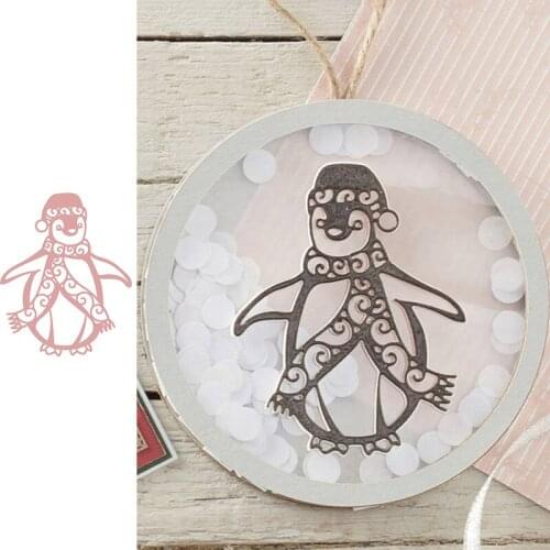 Cute Penguin Metal Cutting Dies for Scrapbooking and Card Making Craft 2019 New die cuts