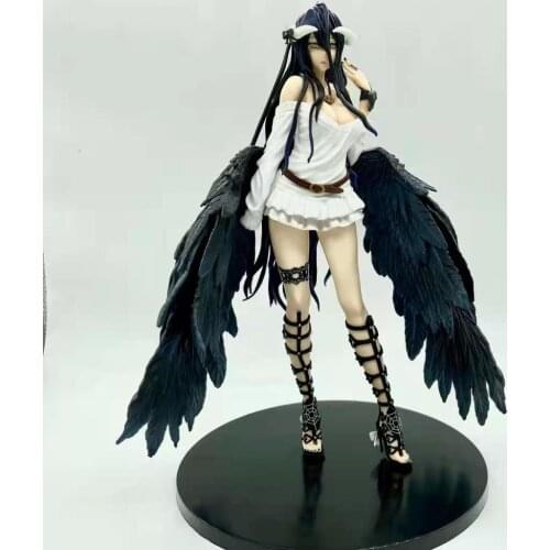 Overlord III Albedo so-bin Ver. Anime Figure Albedo PVC Action Figure Toys Overlord Statue Collection Model Doll Gift 27cm