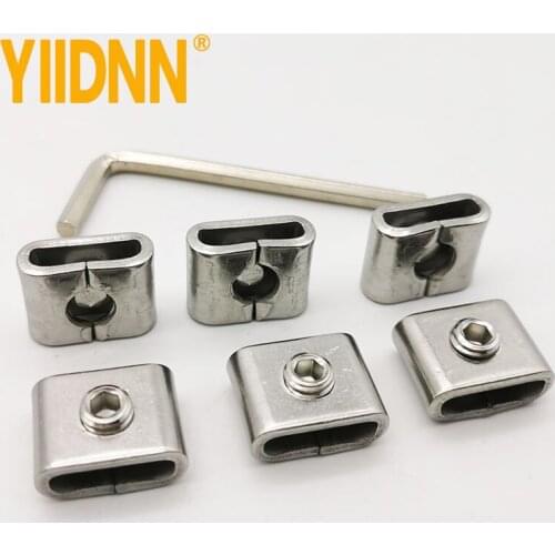 Scru-Lokt Buckle, 3/4" Width, 25 per Box,304 Stainless Steel