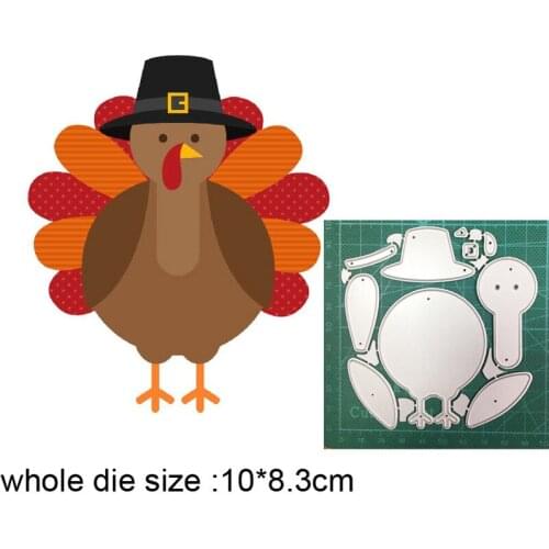 Craft dies metal cutting dies cut die mold Animal Turkey DIY Scrapbooking dies paper craft knife mould blade punch stencils dies