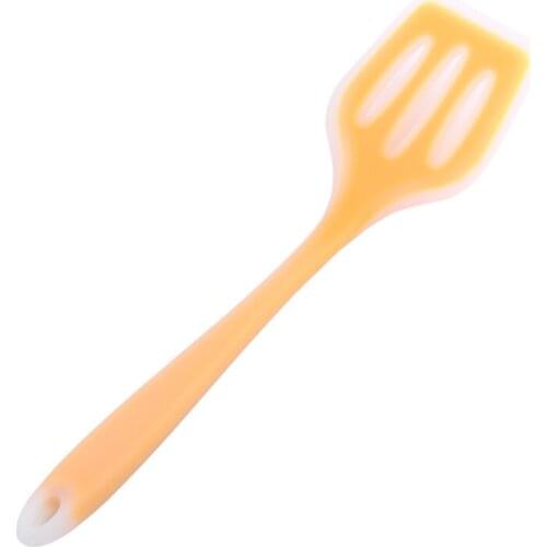 Silicone Nonstick Cooking Spatula Fried Shovel Slotted Turners Pot Shovel Flexible Silicone Frying Pan Turner Spatula