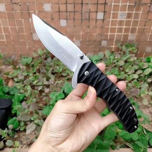 SR630A Folding Pocket Knife 4Cr13 Blade Aluminum handle Outdoor Camping Survival Tactical Utility EDC Tool Bushcraft Knives