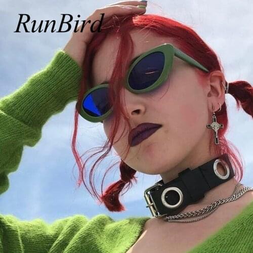 Vintage fashion Sunglasses Women Oval Luxury Brand Designer Retro Red Sun Glasses Mirror Sunglass Men shades gafas de sol 5317R