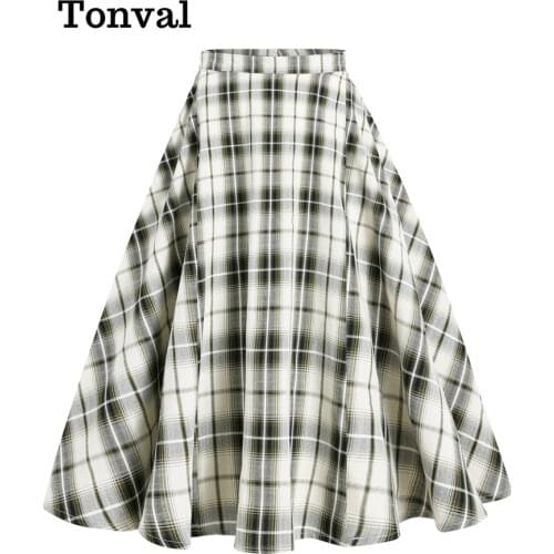Tonval Womens Autumn Skirts