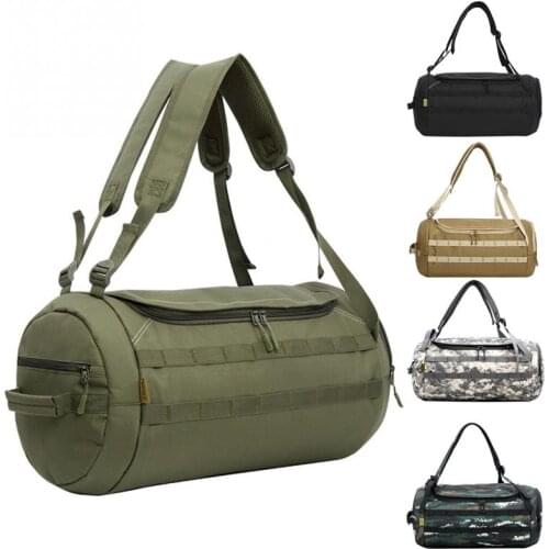 Military Tactical Bag Large Capacity Men Women Travel Climbing Backpack Outdoor Hiking Bucket Shoulder Sports Handbag