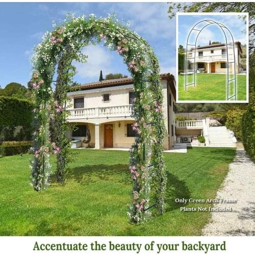 DIY Iron Wedding Arch Decorative Garden Backdrop Pergola Stand Flower Frame For Marriage birthday wedding Party Decoration