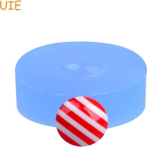 BYL036U 1 pc Silicone Round Earrings Mold DIY Jewelry Pendant Charm Making Mould Fondant resin molds for jewelry free shipping