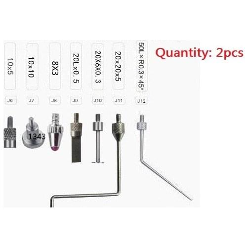 2pcs J6--J12 gauge head for dial indicator dial gauge needle