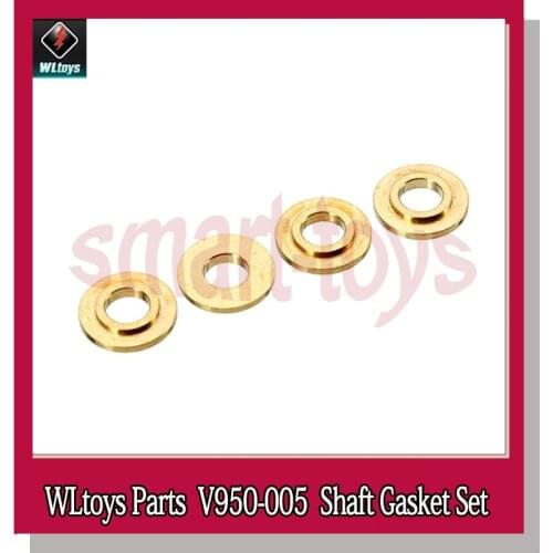 4pcs V950 Horizontal Shaft Gasket Set V950-005 for WLtoys V950 6CH RC Helicopter Spare Parts