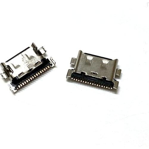 50pcs Original For Samsung Galaxy A20 A30 A40 A50 A60 A70 A30S M21 M31 USB Charging Port Dock Plug Charger Connector Socket