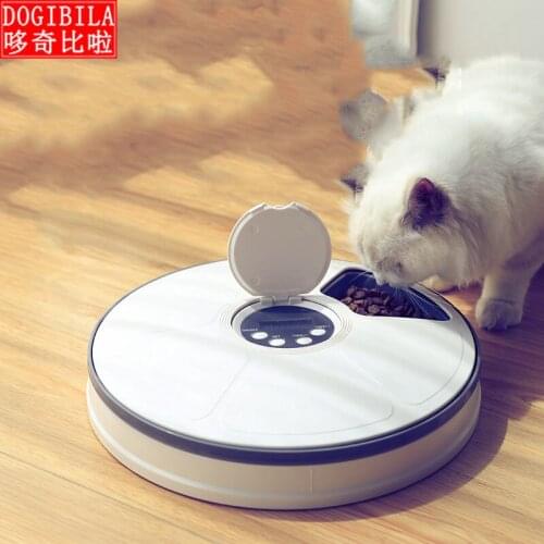 Pet automatic feeder dog Teddy time ration feeder cat food feeder cat intelligent feeder