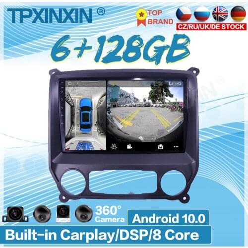 For Chevrolet Silverado GMC Sierra VIA Vtrux Truck Car Multimedia Player Recorder Stereo Radio GPS Auto Audio Navigation Head